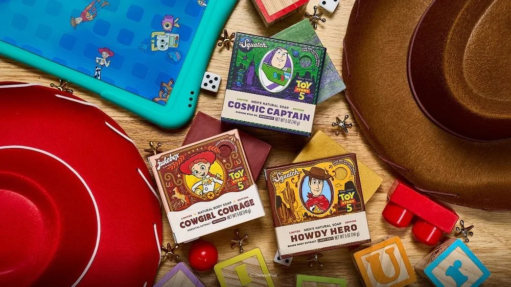 New Disney and Pixar Toy Story Dr. Squatch and Jukebox Collection